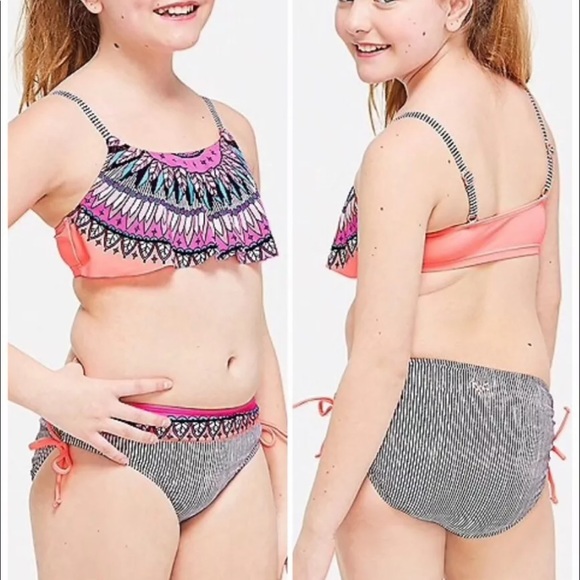 Justice tribal bikini swimsuit - Picture 8 of 8